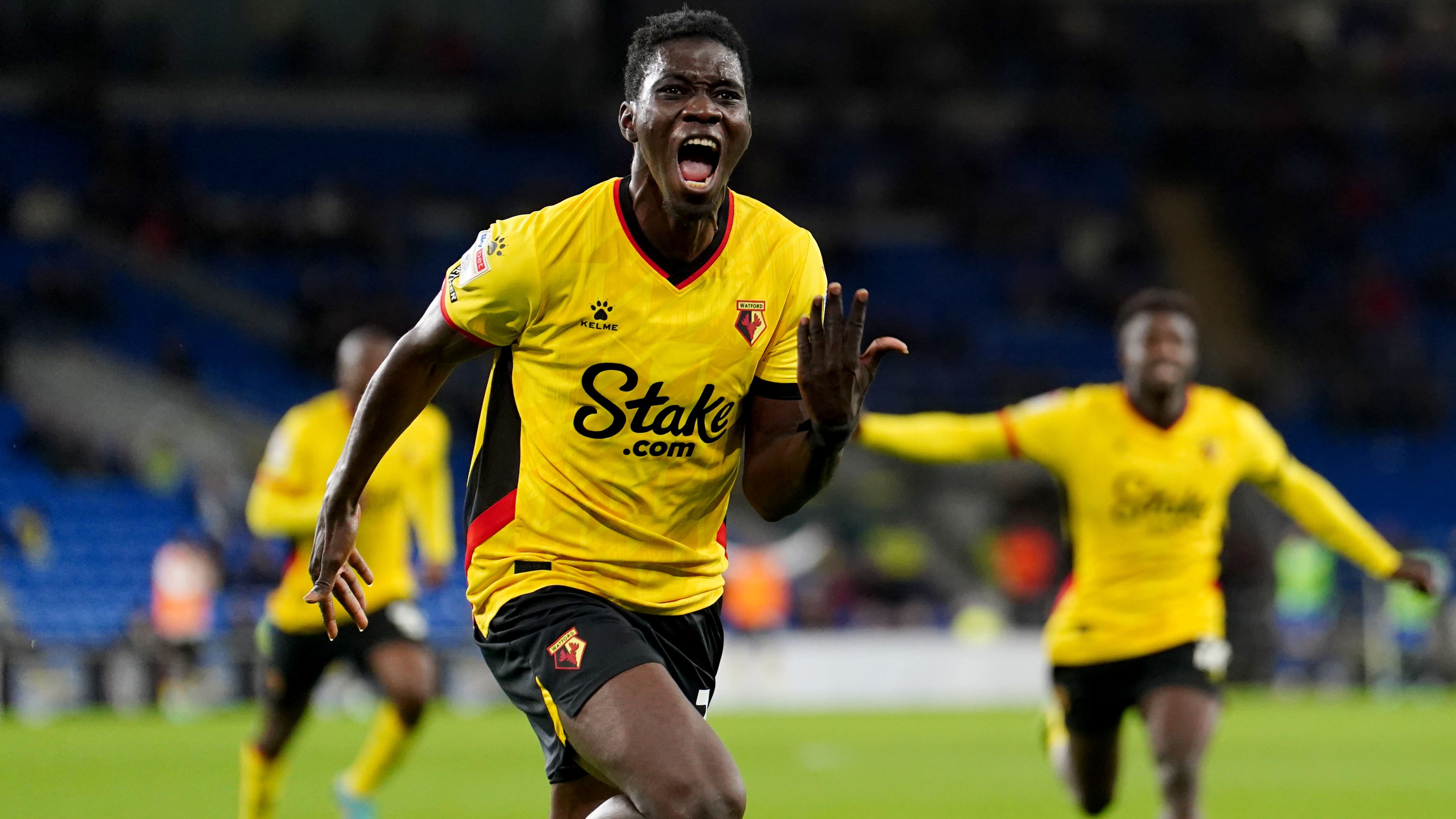 Ismaila Sarr hit the winner for Watford (David Davies/PA)