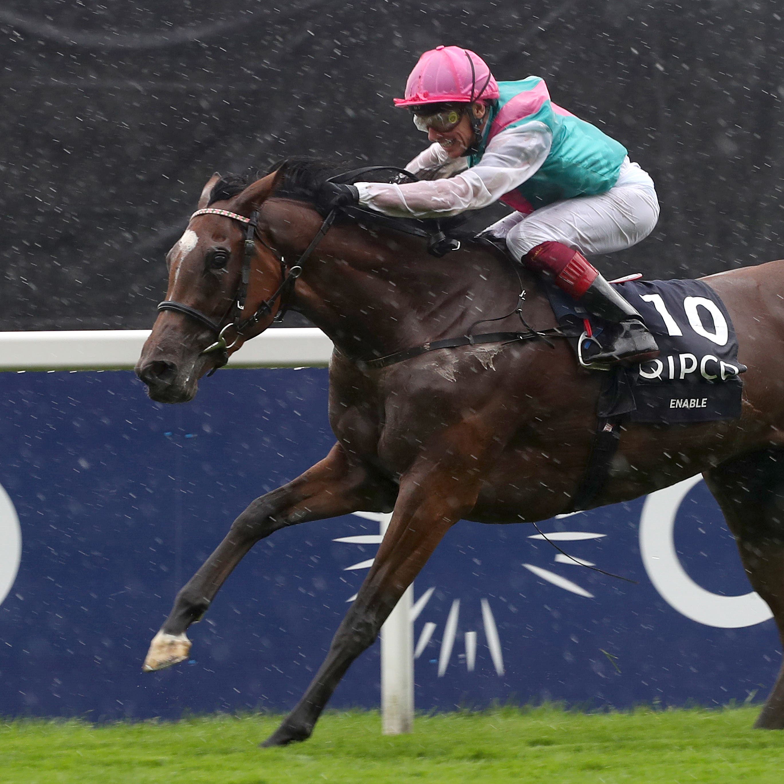Enable winning last year's King George VI & Queen Elizabeth Stakes at Ascot