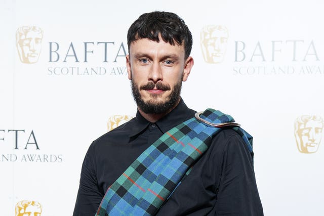 Richard Gadd arriving at the Bafta Scotland Awards 2024