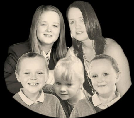 Handout photo of Michelle Pearson with her children