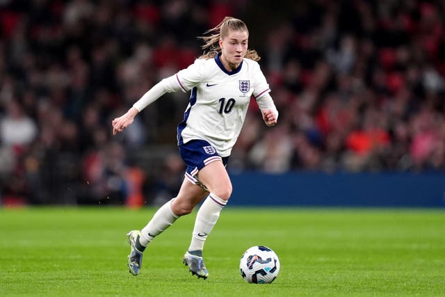 Jess Park in action for England (John Walton/PA)