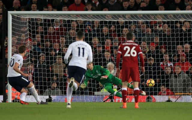 Harry Kane did not let a first penalty miss affect him when Spurs were awarded a second spot-kick