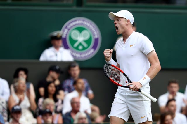 Kyle Edmund takes on Novak Djokovic on Centre Court