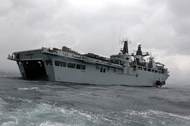 UK-French naval exercise