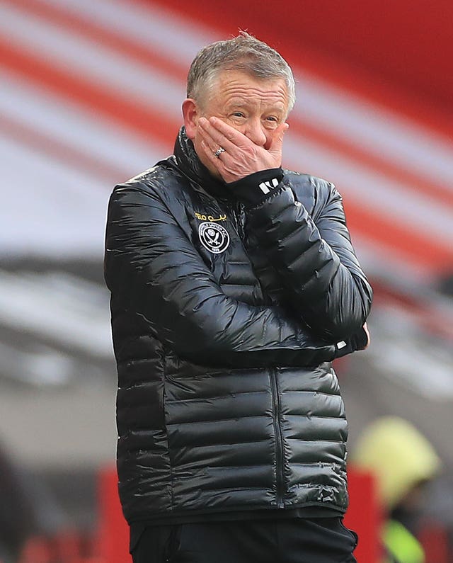 Sheffield United were flat without Chris Wilder