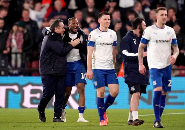 League One Tranmere pulled off a stunning comeback at Vicarage Road