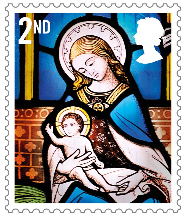 Royal Mail Christmas stamps 2020