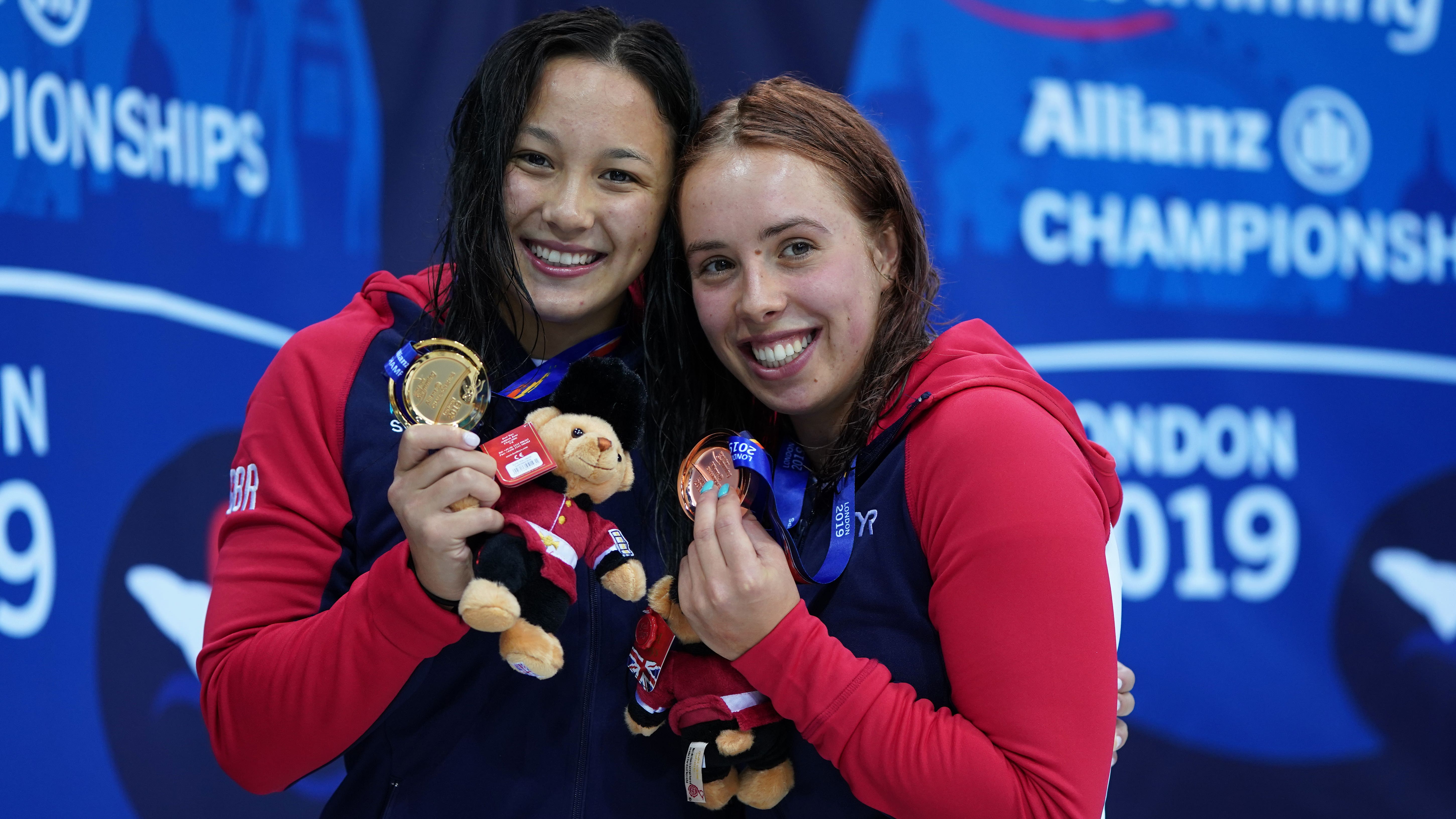 Britain claim nine medals on day two at World Para Swimming