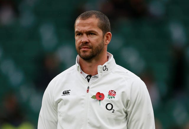 Andy Farrell was on England's coaching staff during the reign of Stuart Lancaster