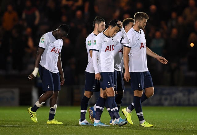 Tottenham suffered another defeat at Colchester on Tuesday to continue their poor form in 2019
