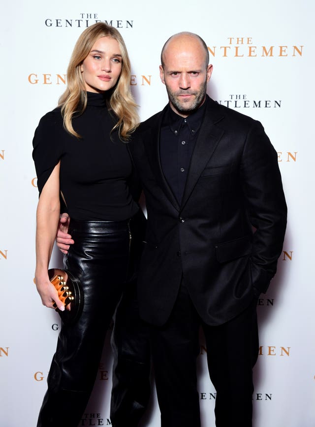 Rosie Huntington-Whiteley and Jason Statham