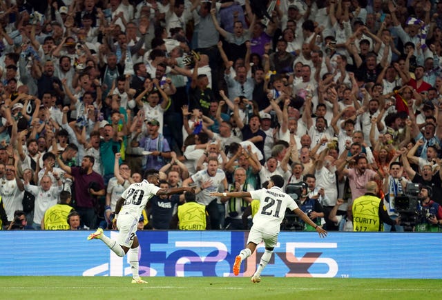 Real Madrid v Manchester City – UEFA Champions League – Semi Final – First Leg – Santiago Bernabeu