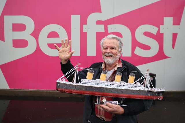 Andy Garrison at Belfast Port’s Cruise Ship Terminal