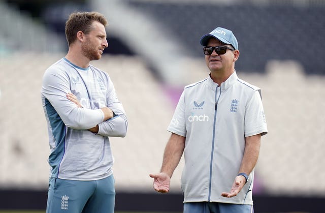 Jos Buttler is taking charge of England 12 times in the space of 25 days this month (Andrew Matthews/PA)