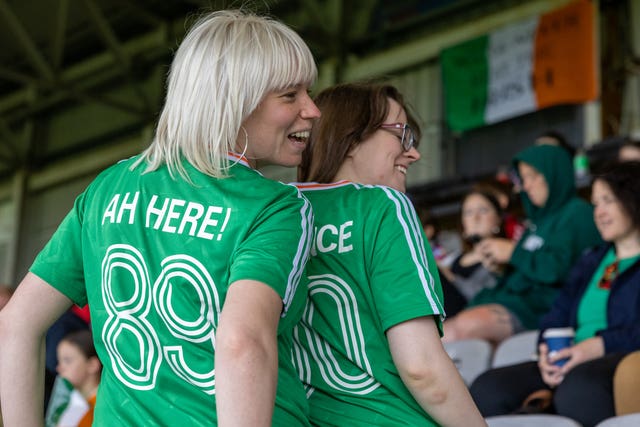 Republic of Ireland v Nigeria Screening at Dalymount Park