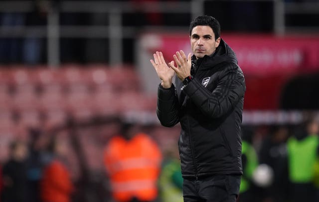 Arsenal have lost just one of their 11 Arsenal matches under Arteta