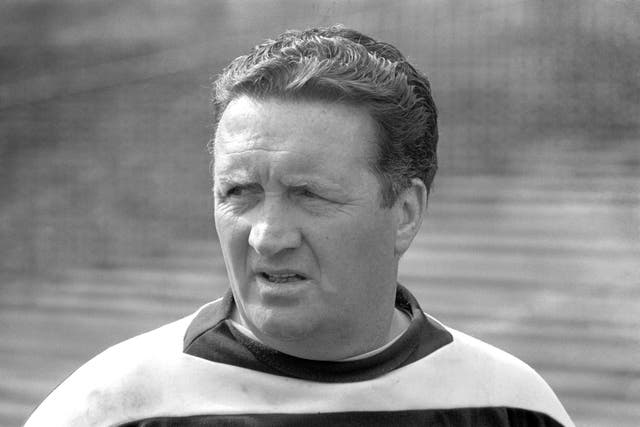 Jock Stein guided Celtic to nine straight league titles between 1966 and 1974 