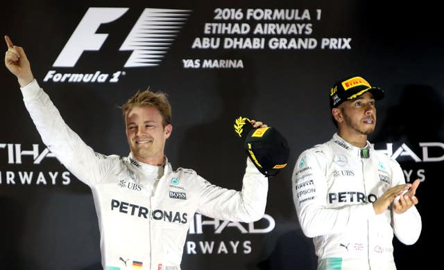 Former Mercedes driver Nico Rosberg, left, was critical of the team's tactics