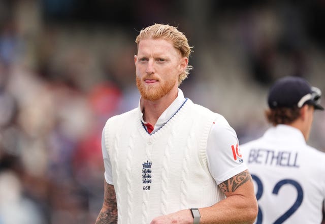 Ben Stokes at the end of England's fourth Test against India at Emirates Old Trafford