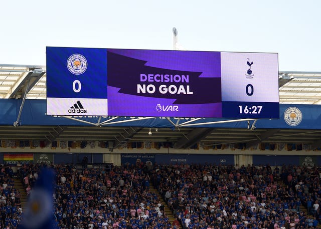 Wilfred Ndidi saw his effort ruled out for offside