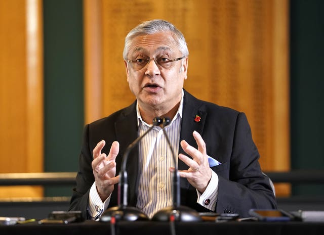 Lord Patel's ratification as Yorkshire chair was ratified at the club's extraordinary general meeting (Danny Lawson/PA)