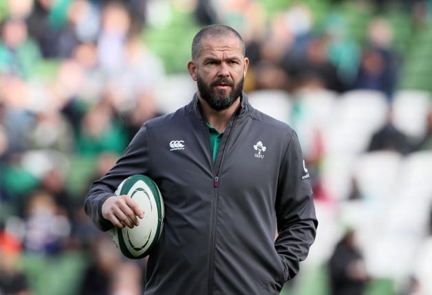 Ireland head coach Andy Farrell has made four changes to his starting XV for Argentina