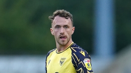 Oxford United’s Sam Long during the Carabao Cup second round match at Kassam Stadium, Oxford. Picture date: Tuesday 23rd August, 2022.