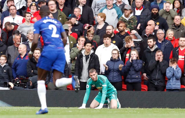 De Gea made some high-profile errors towards the end of the season