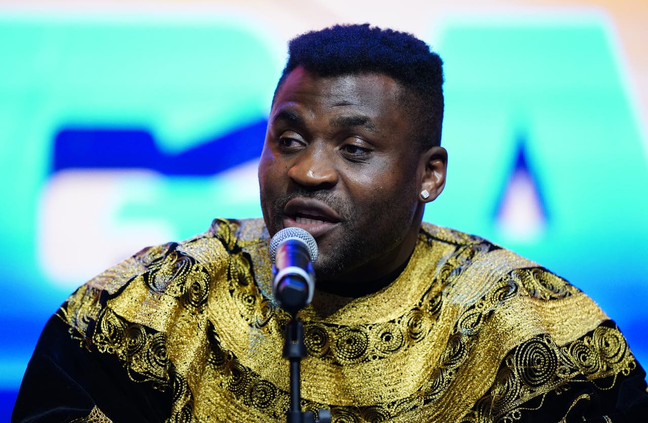 Anthony Joshua insists Francis Ngannou fight is ‘not a gimmick