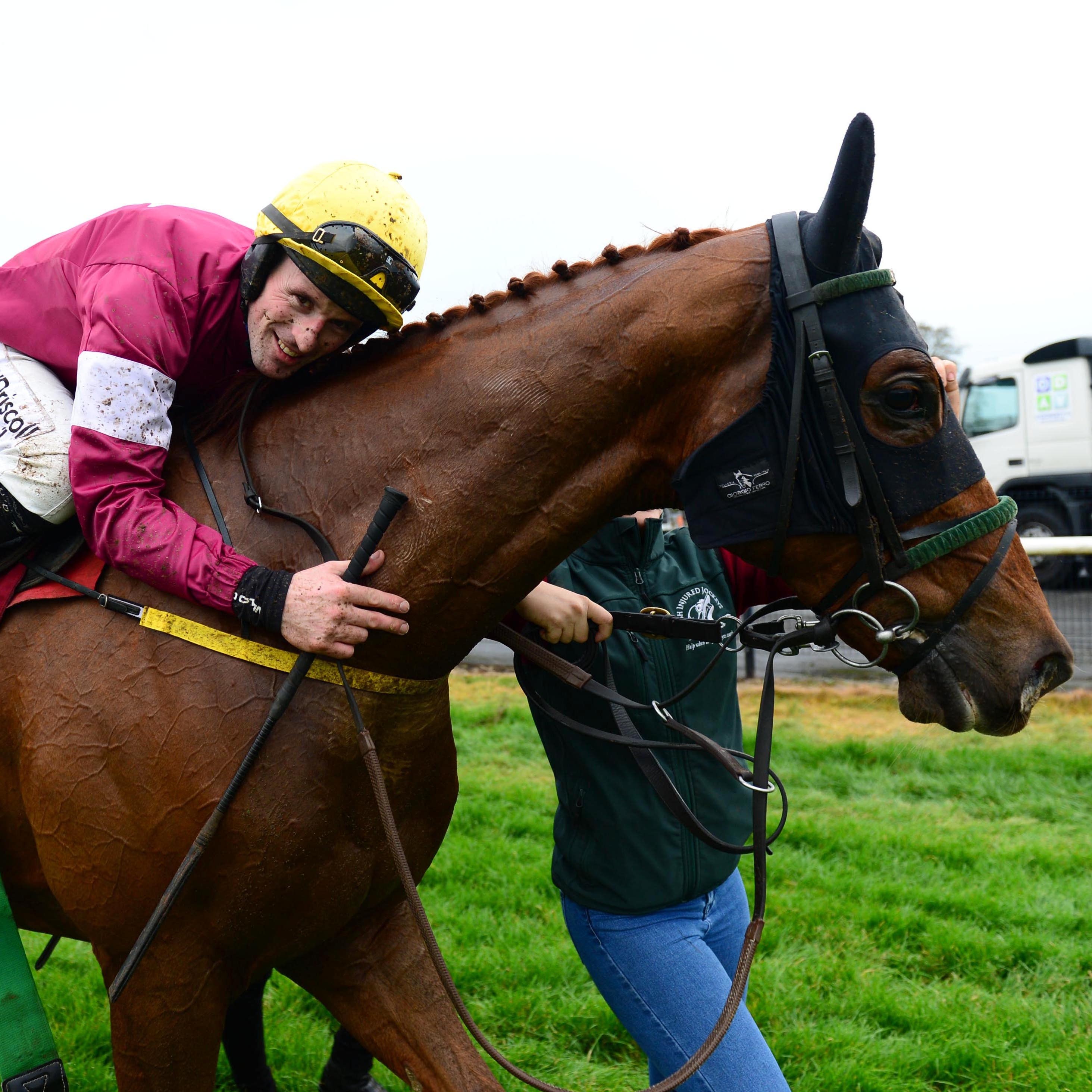 Road To Respect after winning the JNwine.com Champion Chase at Down Royal