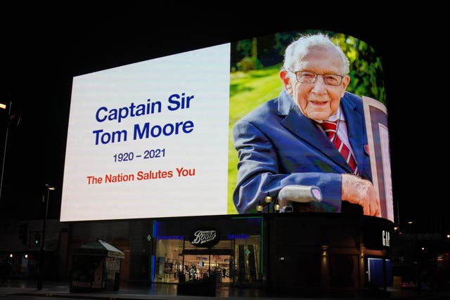 Captain Sir Tom Moore 