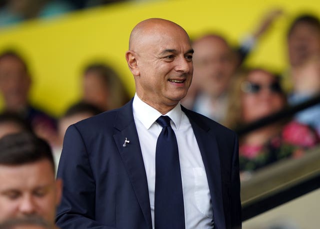 Tottenham chairman Daniel Levy says the club is seeking an increase in its equity base 