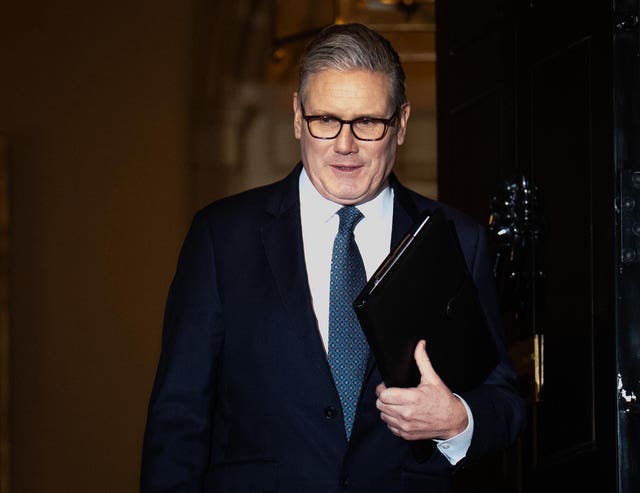 Sir Keir Starmer at No 10