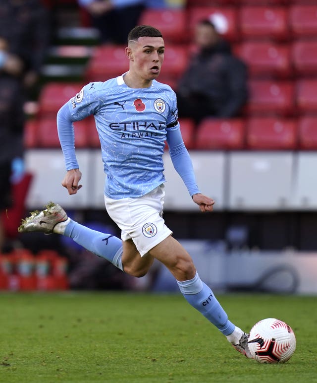 Phil Foden is set for another start
