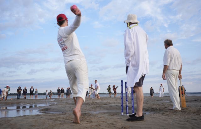 Bramble Bank cricket match