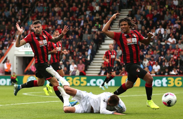 Andriy Yarmolenko took a tumble during West Ham's 2-2 draw at Bournemouth