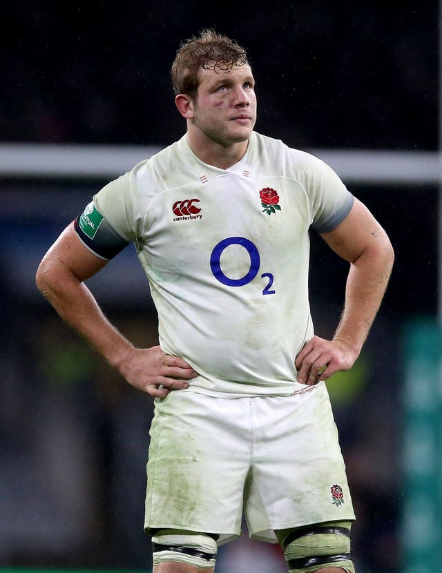 Joe Launchbury continues to be bothered by a calf problem