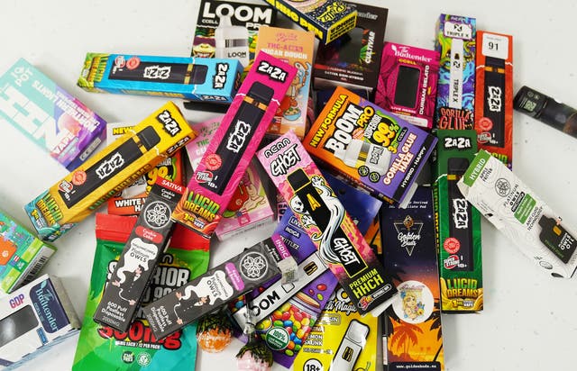 High-risk cannabinoids in vapes