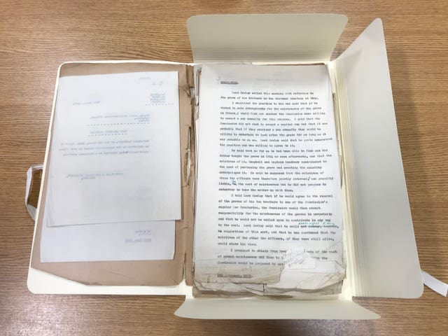 First World War E-Files