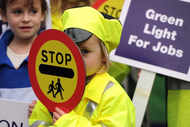 Lollipop protest