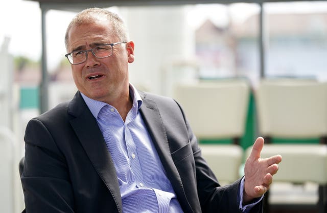 Richard Gould at the Oval