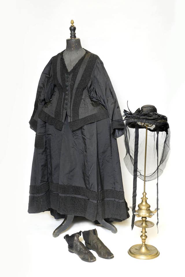 Victoria's mourning dress