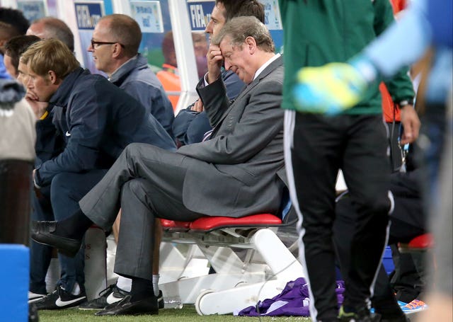 England manager Roy Hodgson defied calls to quit after the defeat