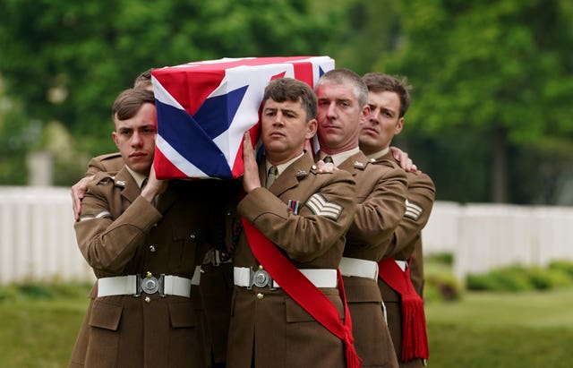 Private William Johntson funeral