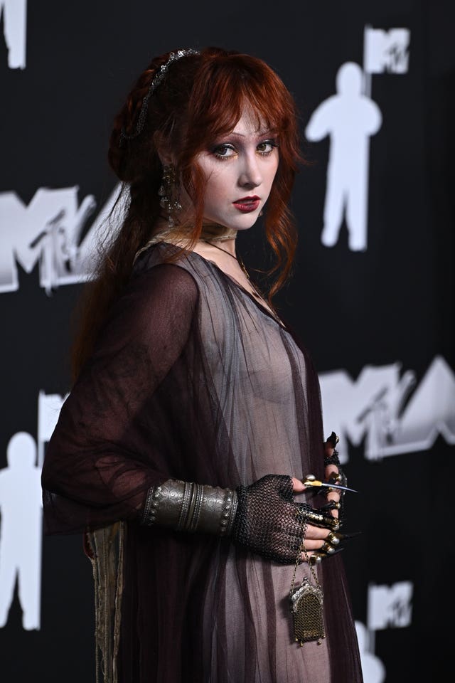 Chappell Roan at the MTV Video Music Awards in 2024 in New York