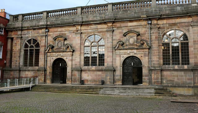 A view of the front of Derby Magistrates Court