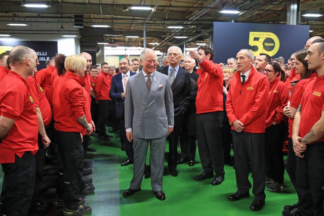 Prince of Wales visits Cumbria