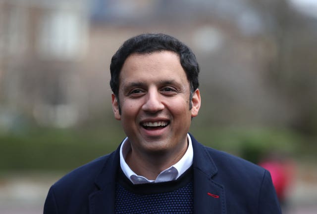 Anas Sarwar after winning the Scottish Labour leadership contest
