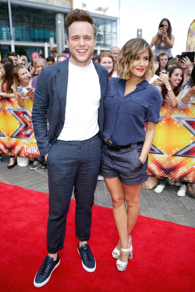 Caroline Flack and Olly Murs