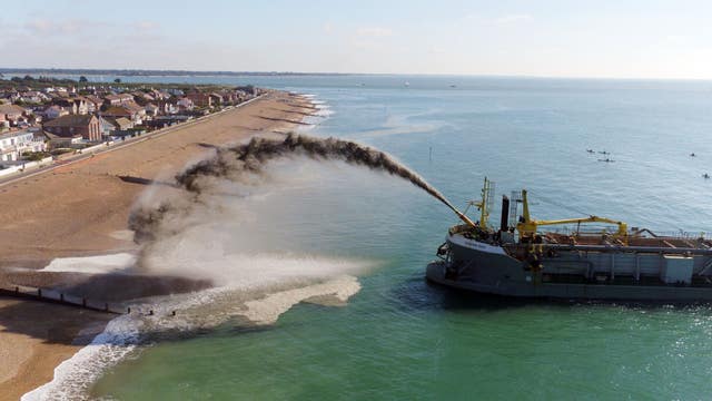 Hayling Island coastal defences